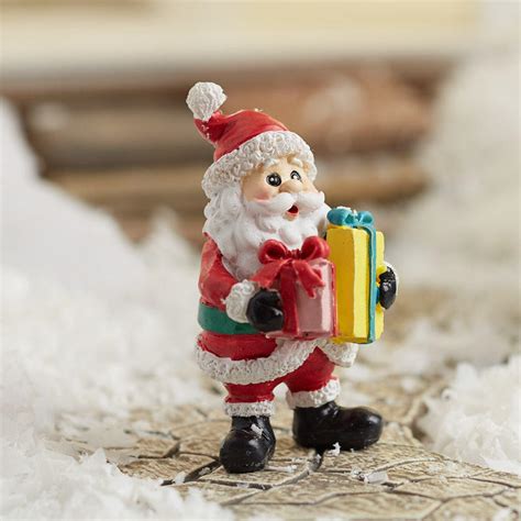 miniature christmas figurines for crafts|christmas miniatures clearance sale.